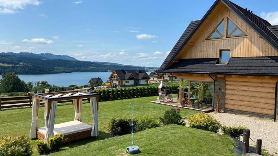 Eco Dom Z Sauna- Pasja II View,Lake & Ski Villa Kluszkowce Eksteriør billede